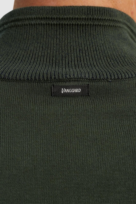 Vanguard zip jacket cotton modal plated